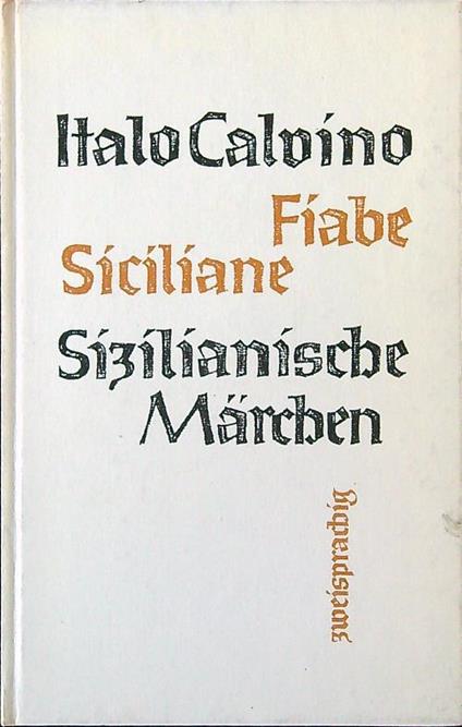 Sizilianische Marchen - Italo Calvino - copertina