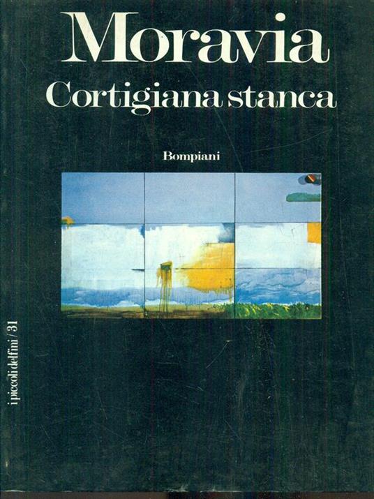 Cortigiana stanca - Alberto Moravia - copertina