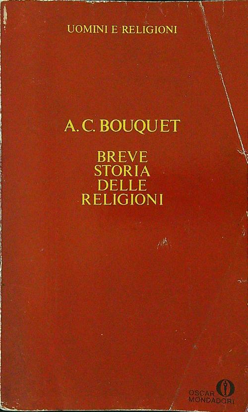 Breve storia delle religioni - A. C. Bouquet - copertina