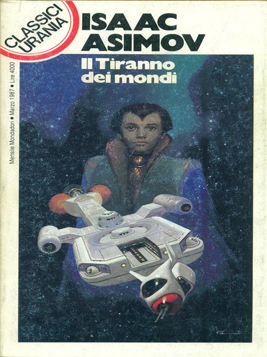 Il Tiranno dei mondi - Isaac Asimov - copertina
