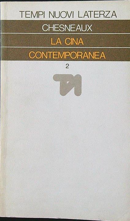 La Cina contemporanea vol. 2 - Jean Chesnaux - copertina