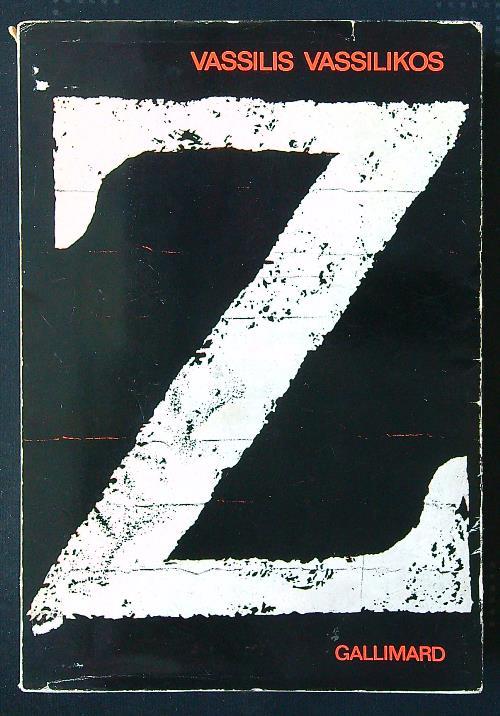 Z - Vassilis Vassilikos - copertina