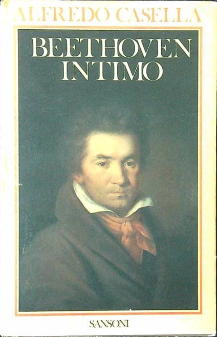 Beethoven intimo - Alfredo Casella - copertina