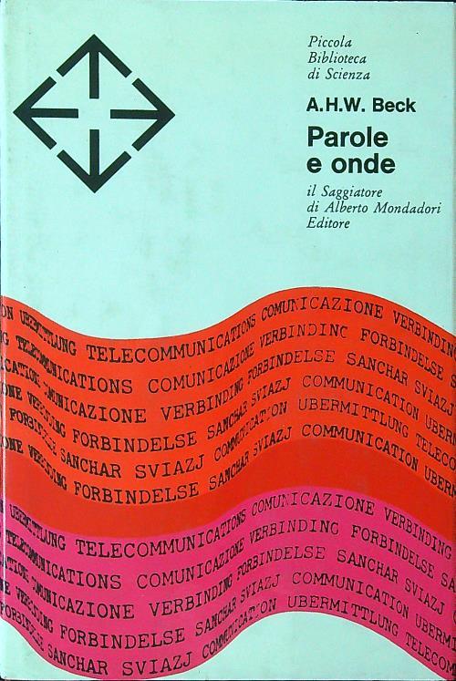 Parole e onde - A. H. W. Beck - copertina