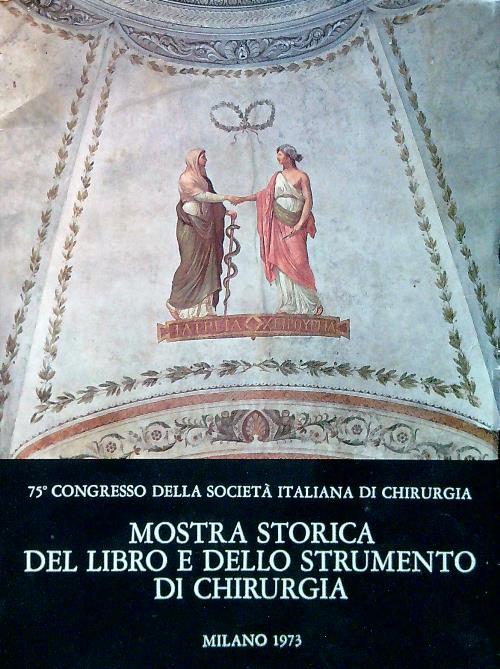 Mostra storica del libro e dello strumento di chirurgia - copertina