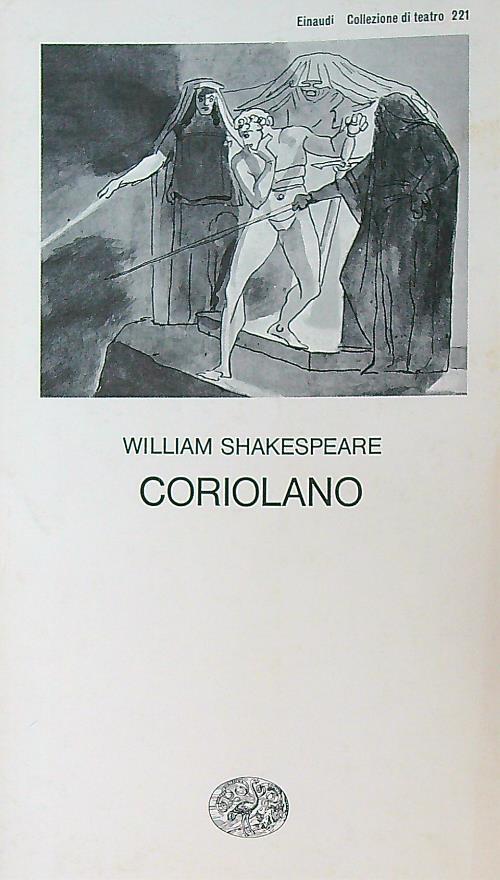 Coriolano - William Shakespeare - copertina