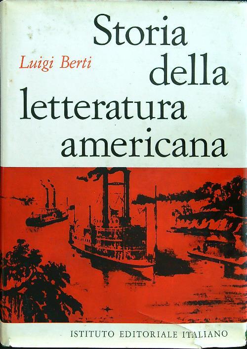Storia della letteratura americana 1 - Luigi Berti - copertina