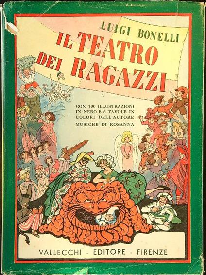 Il  teatro dei ragazzi - Luigi Bonelli - copertina