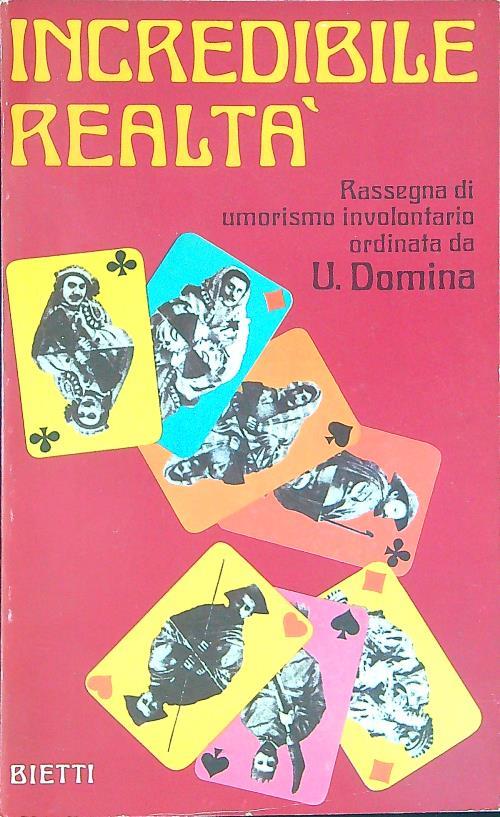 Incredibile realtà - U. Domina - copertina