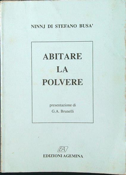 Abitare la polvere - Ninnj Di Stefano Busà - copertina