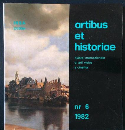 Artibus et Historiae n. 6/1982 - copertina