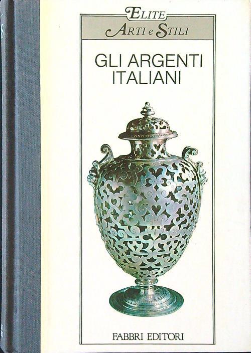 Gli argenti italiani - Nada Boschian - copertina