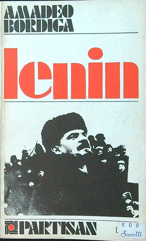 Lenin - Amadeo Bordiga - copertina
