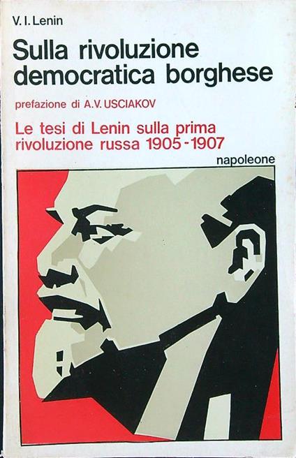 Sulla rivoluzione democratica borghese - Lenin - copertina