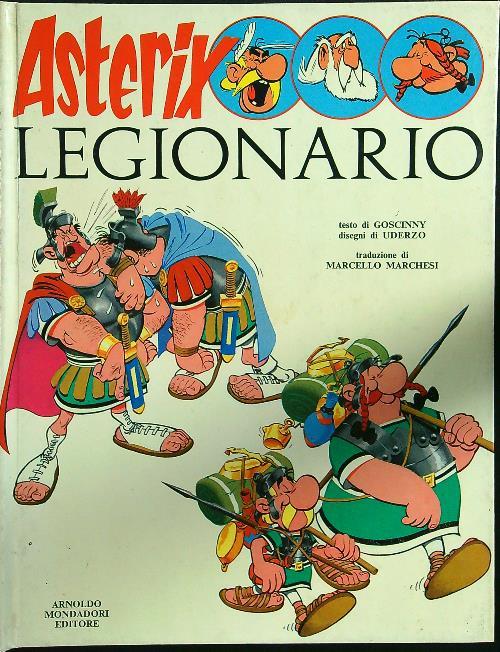 Asterix legionario - Goscinny - copertina