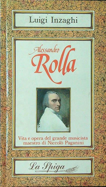 Alessandro Rolla - Luigi Inzaghi - copertina