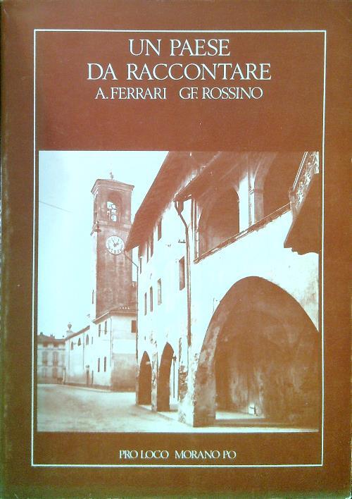 Un paese da raccontare - A. Ferrari - copertina