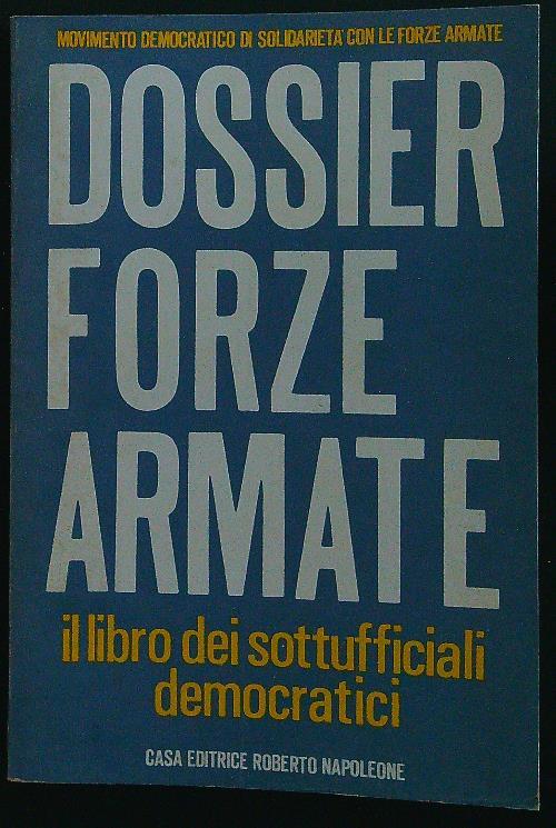 Dossier forze armate - copertina