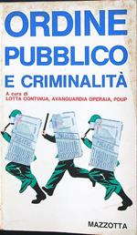 Ordine pubblico e criminalità