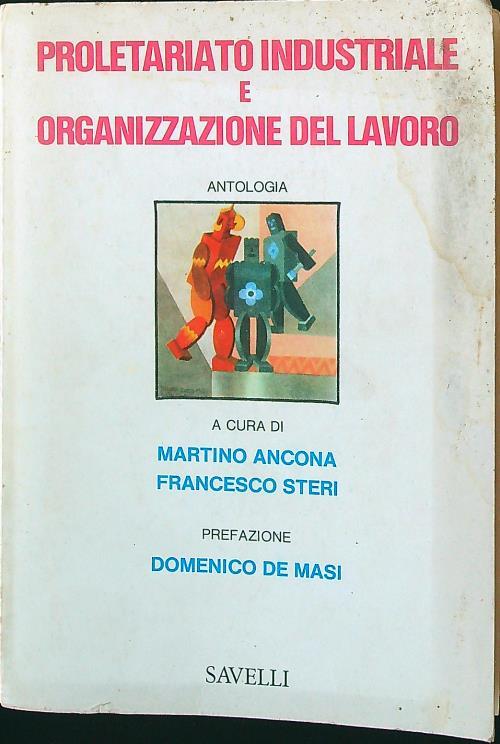 Proletariato industriale e organizzazione del lavoro - Ancona - copertina