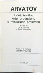 Arte, produzione e rivoluzione proletaria