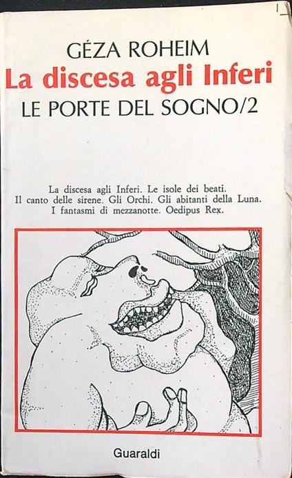 Le porte del sogno 2 - La discesa agli Inferi - Geza Roheim - copertina