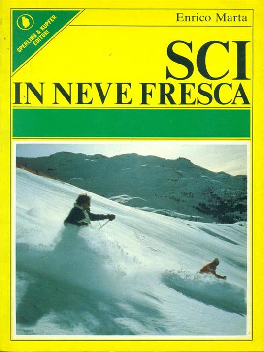 Sci in neve fresca - Enrico Marta - copertina