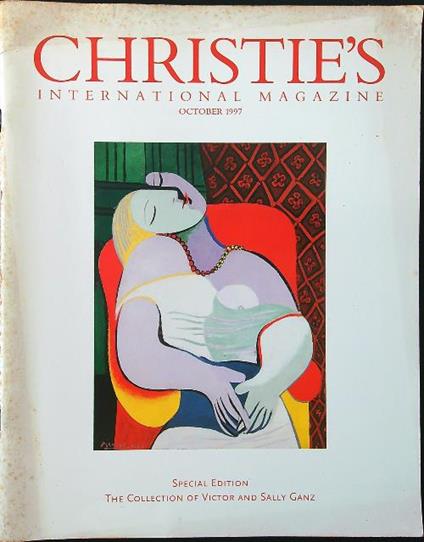 Christiès International Magazine October 1997 - copertina