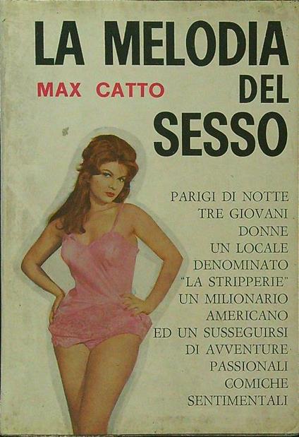 La melodia del sesso - Max Catto - copertina