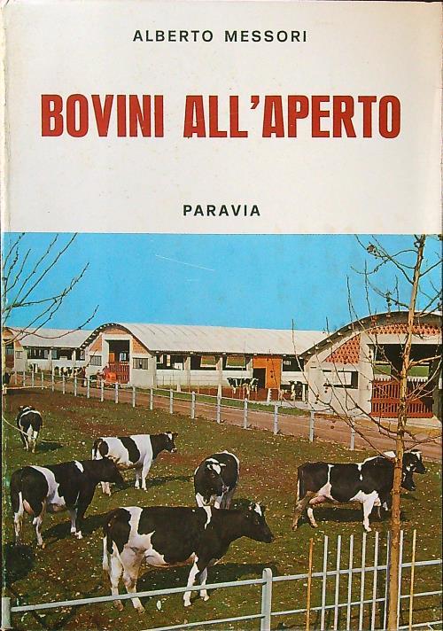 Bovini all'aperto - Alberto Messori - copertina