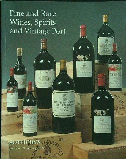 Fine and rare wines, spirits and vintage port - copertina