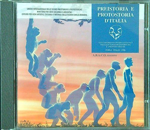 Preistoria e protostoria d'Italia Cd - copertina