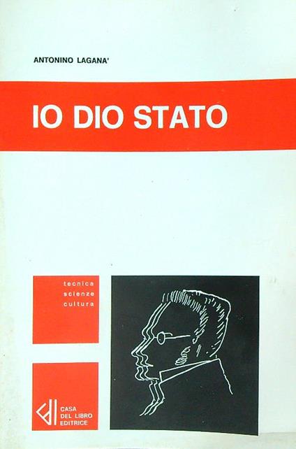 Io Dio stato - Antonino Laganà - copertina