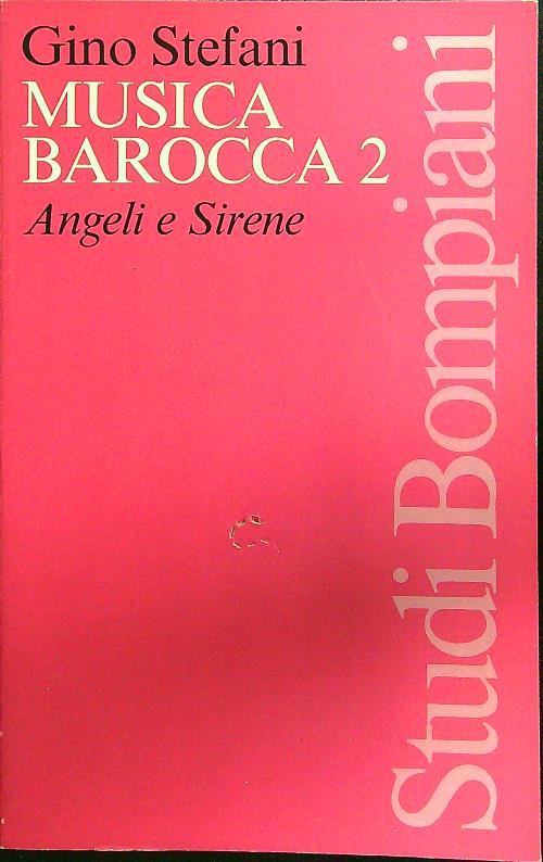 Musica barocca volume 2 Angeli e sirene - Gino Stefani - copertina