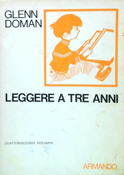 Leggere a tre anni - Glenn Doman - copertina