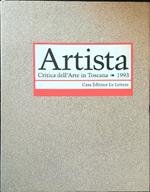 Artista. Critica dell'arte in Toscana 1993