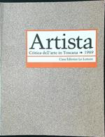 Artista. Critica dell'arte in Toscana 1989