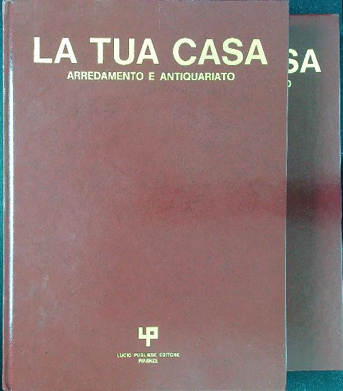 La tua casa 2 volumi senza sovracoperta - copertina