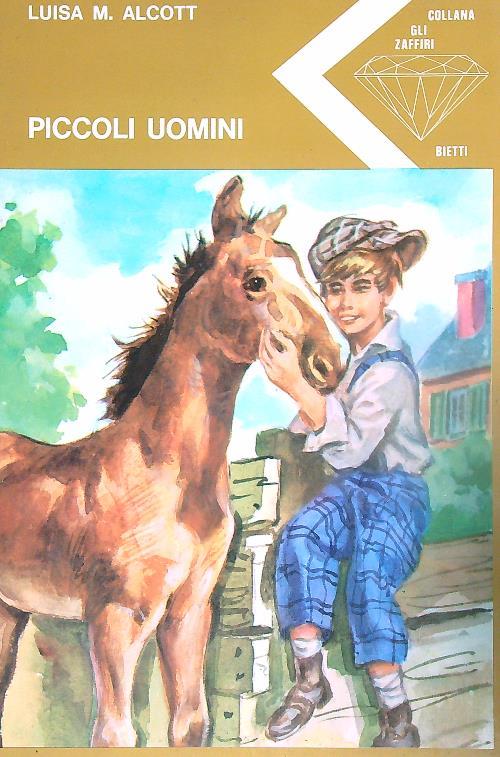 Piccoli uomini - Luisa Alcott - copertina