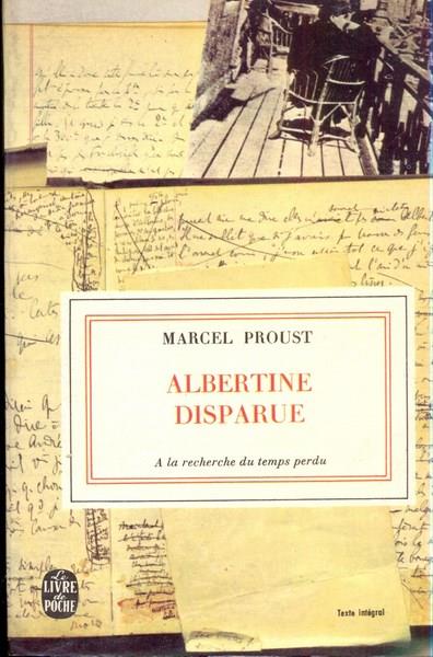 Albertine disparue  - Marcel Proust - copertina