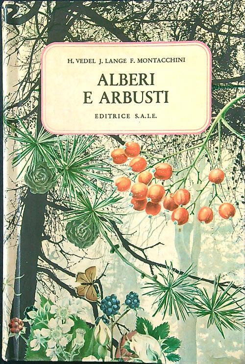 Alberi e arbusti - Vedel - copertina