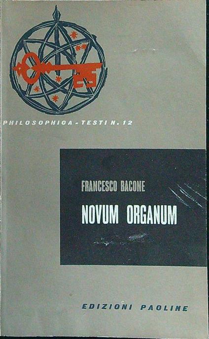 Novum organum - Francesco Bacone - copertina