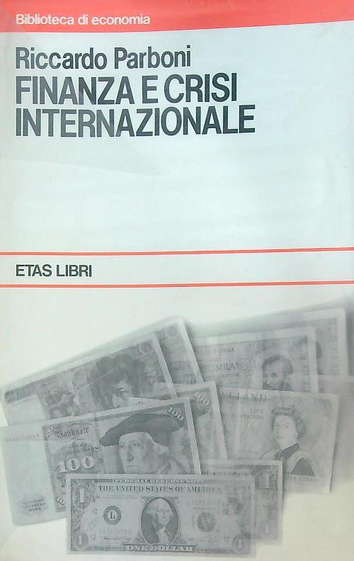 Finanza e crisi internazionale - Riccardo Parboni - copertina