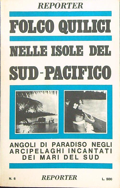 Nelle isole del Sud-Pacifico - Folco Quilici - copertina
