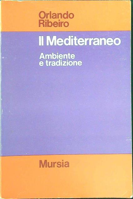 Il  mediterraneo - Orlando Ribeiro - copertina