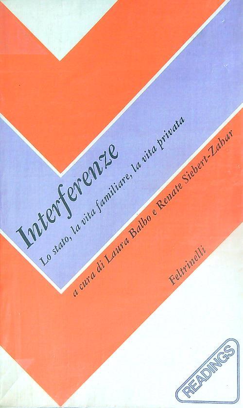 Interferenze - Laura Balbo - copertina