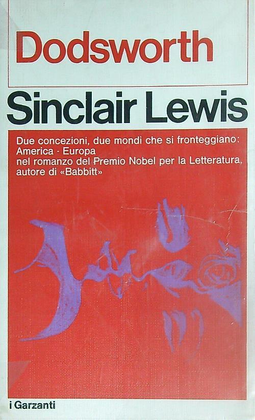 Dodsworth - Sinclair Lewis - copertina