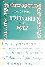 Dizionario delle voci