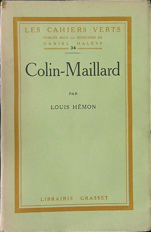 Colin-Maillard - Louis Hemon - copertina