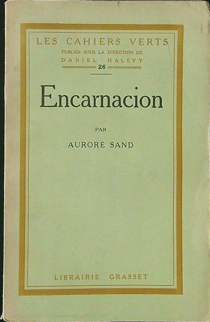 Encarnacion - Aurore Sand - copertina
